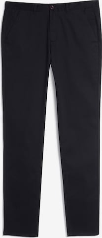 FARAH Regular Chino Pants in Blue: front