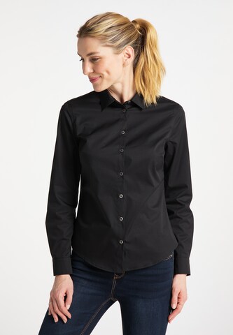 usha BLUE LABEL Blouse in Zwart: voorkant