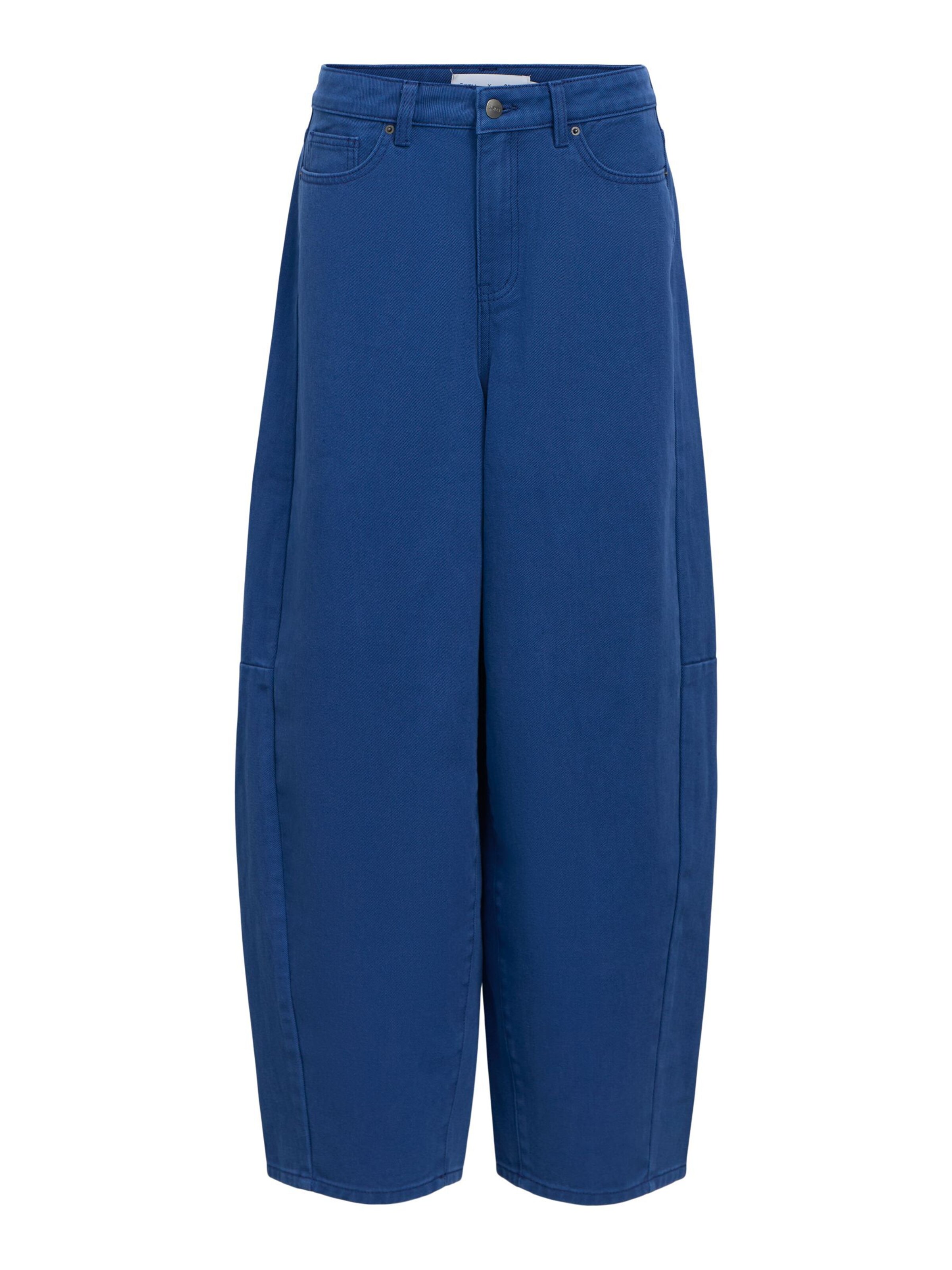 Barrel Jean 'OBJMoji' OBJECT en bleu : devant