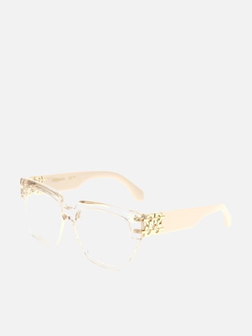 FERRAGAMO Zonnebril in Beige: voorkant