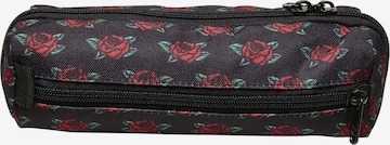 Mister Tee Accessoires Etui 'Roses Pencil' in Schwarz: Vorderseite