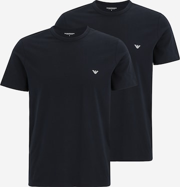 Emporio Armani - Camisa em azul: frente