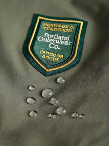 Parka mi-saison Portland Outerwear Company en vert