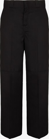 DICKIES Regular Pleated Pants in Black: front