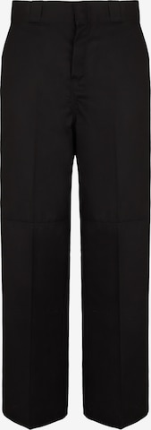 DICKIES Regular Trousers with creases in Black: front