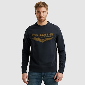 PME Legend Sweatshirt in Blau: Vorderseite