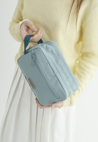 Lefrik Make up tas 'Kei Double Washbag' in Blauw
