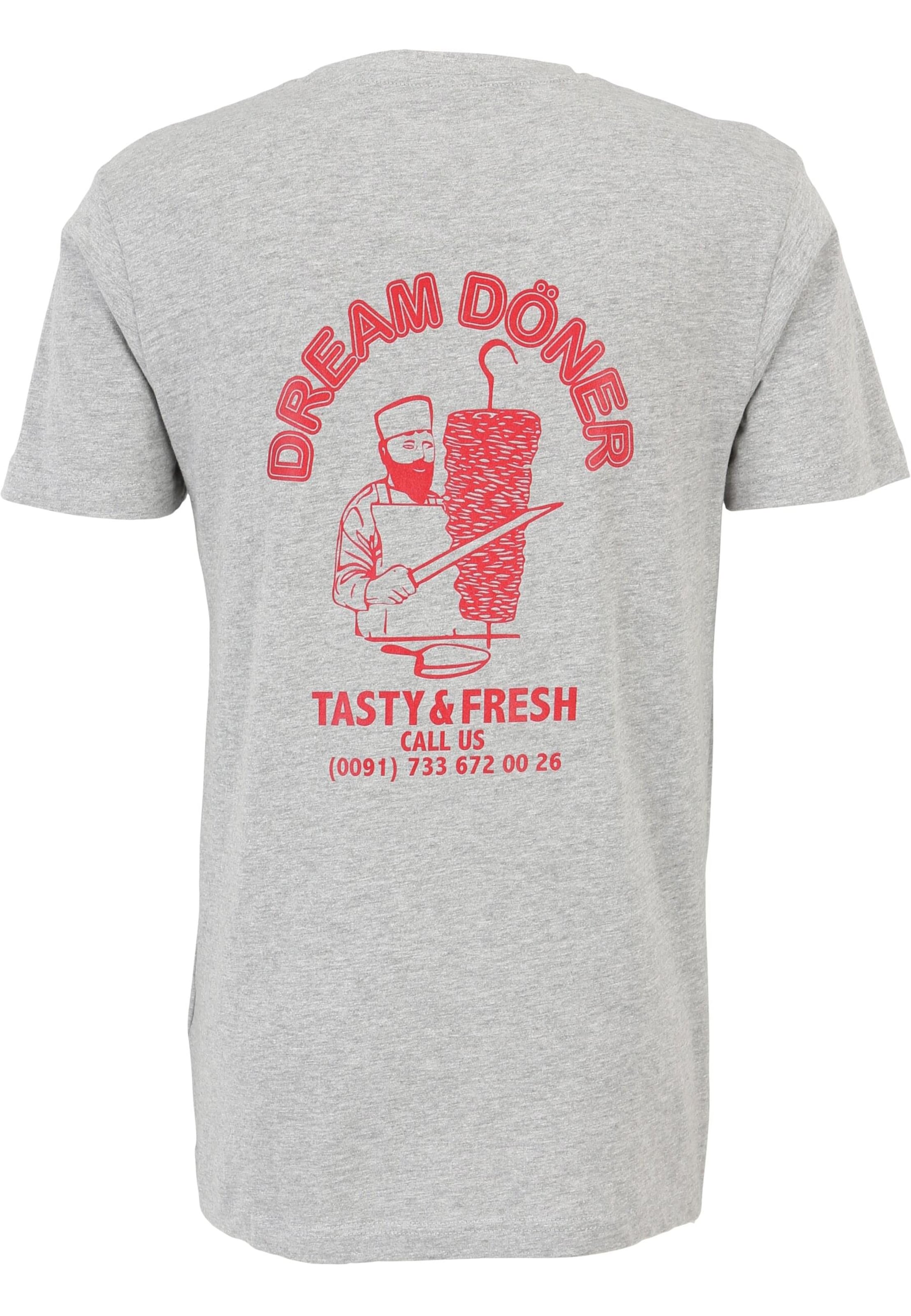 Maglietta 'Dream Kebab' di Mister Tee in grigio