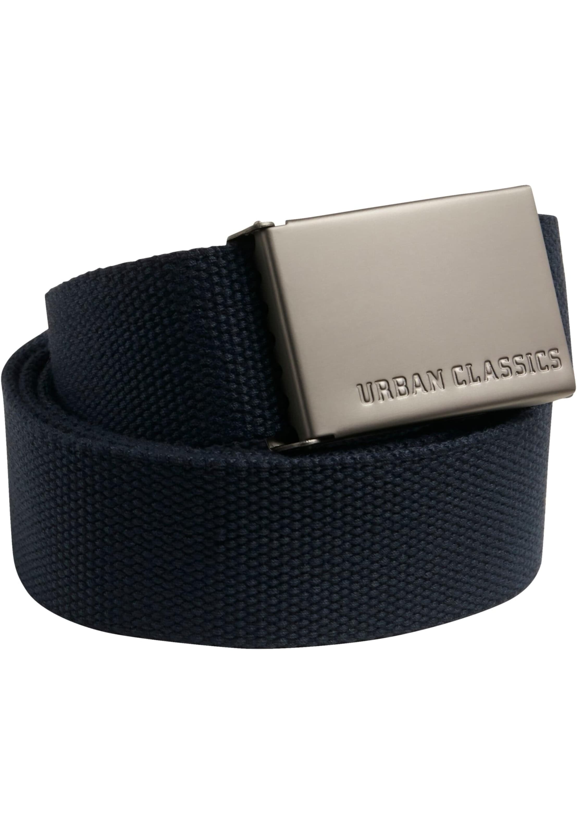 Ceinture Urban Classics en bleu : devant