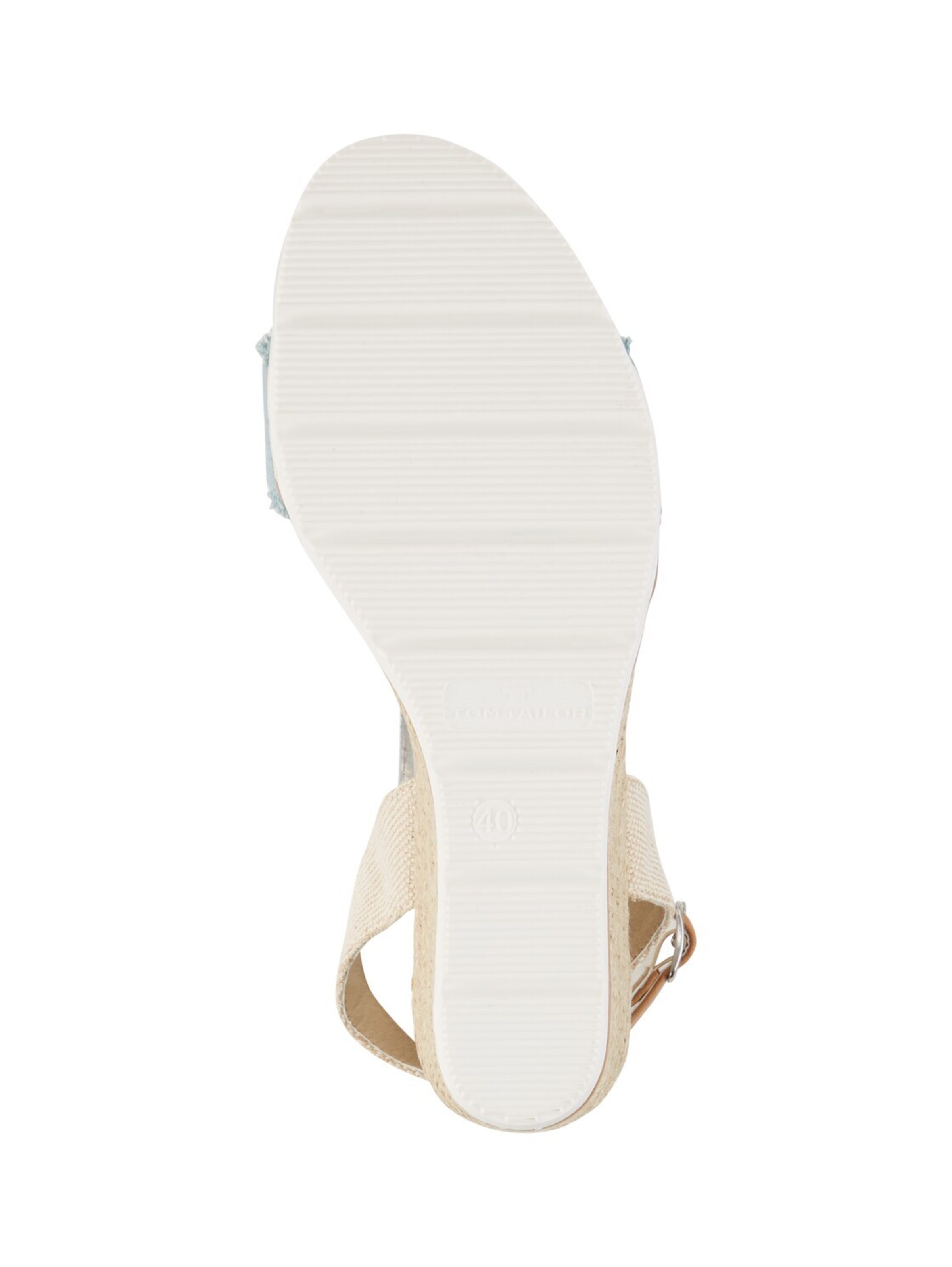 TOM TAILOR Strap sandal in Blue