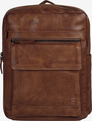 Sac à dos Spikes & Sparrow en marron : devant