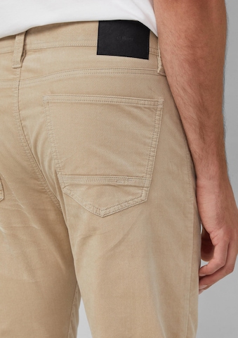 s.Oliver Regular Broek in Beige