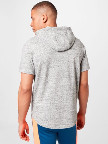UNDER ARMOUR Athletic Sweatshirt 'Rival Terry' in Grey