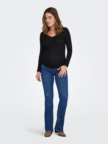 Only Maternity Flared Jeans 'OLMBlush' i blå