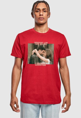 ABSOLUTE CULT Shirt 'Friends - You're My Lobster' in Rood: voorkant