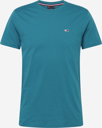 T-Shirt Tommy Jeans en vert : devant