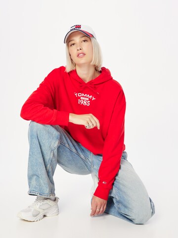 Tommy Jeans - Sweatshirt em vermelho