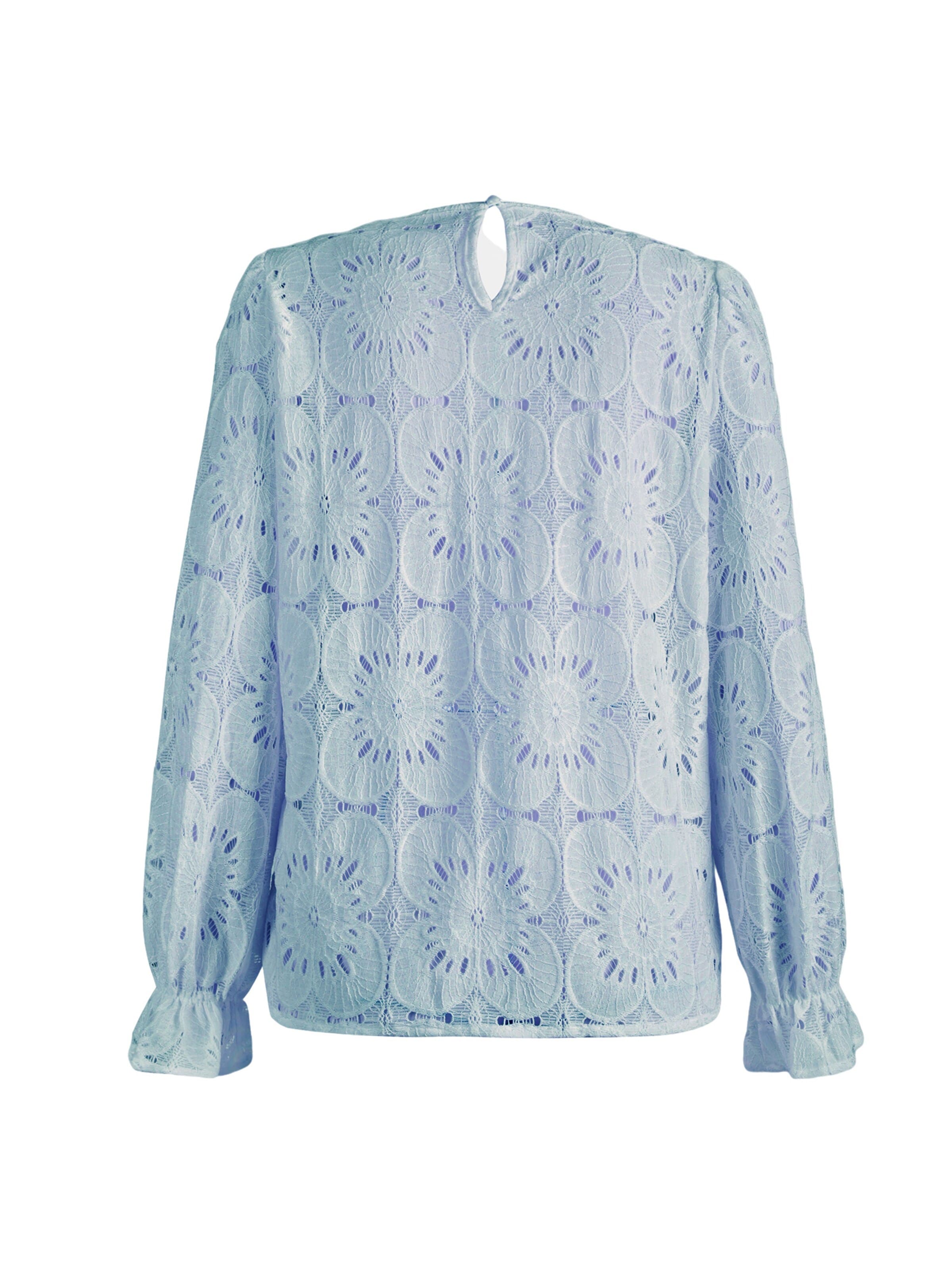 Cupshe Blouse in Blue: front