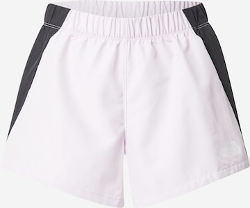 THE NORTH FACE Regular Sportshorts in Lila: predná strana