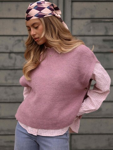 Gilet in maglia di SASSYCLASSY in rosa