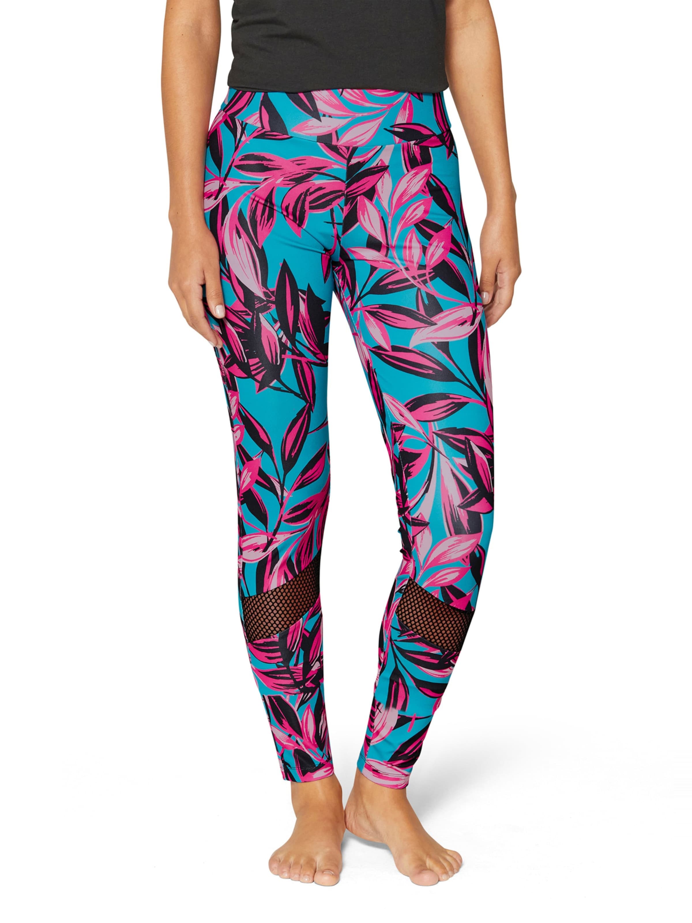 Coupe slim Leggings MADELEINE en mélange de couleurs : devant