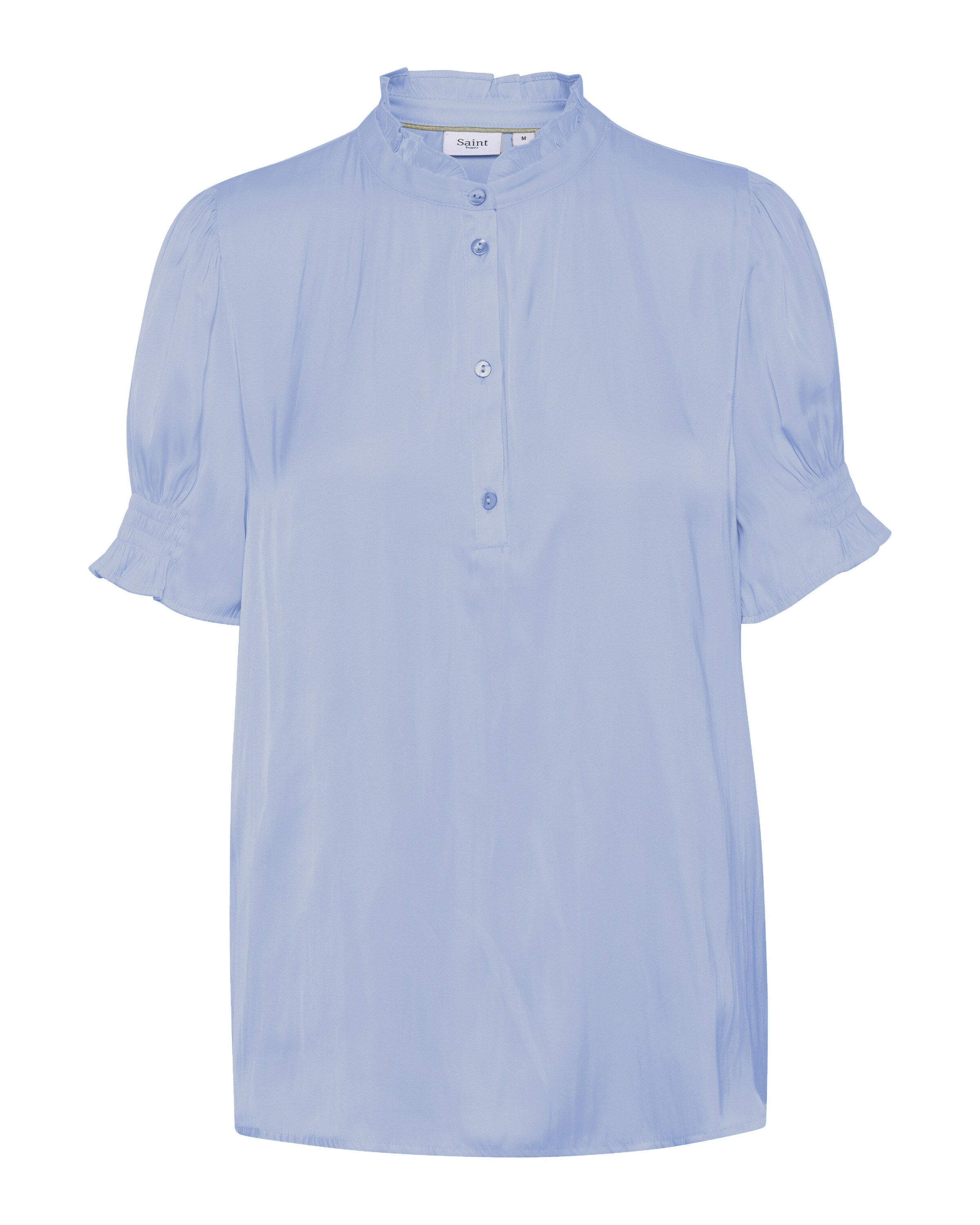 SAINT TROPEZ Bluse 'Veeni' in Blau: Vorderseite