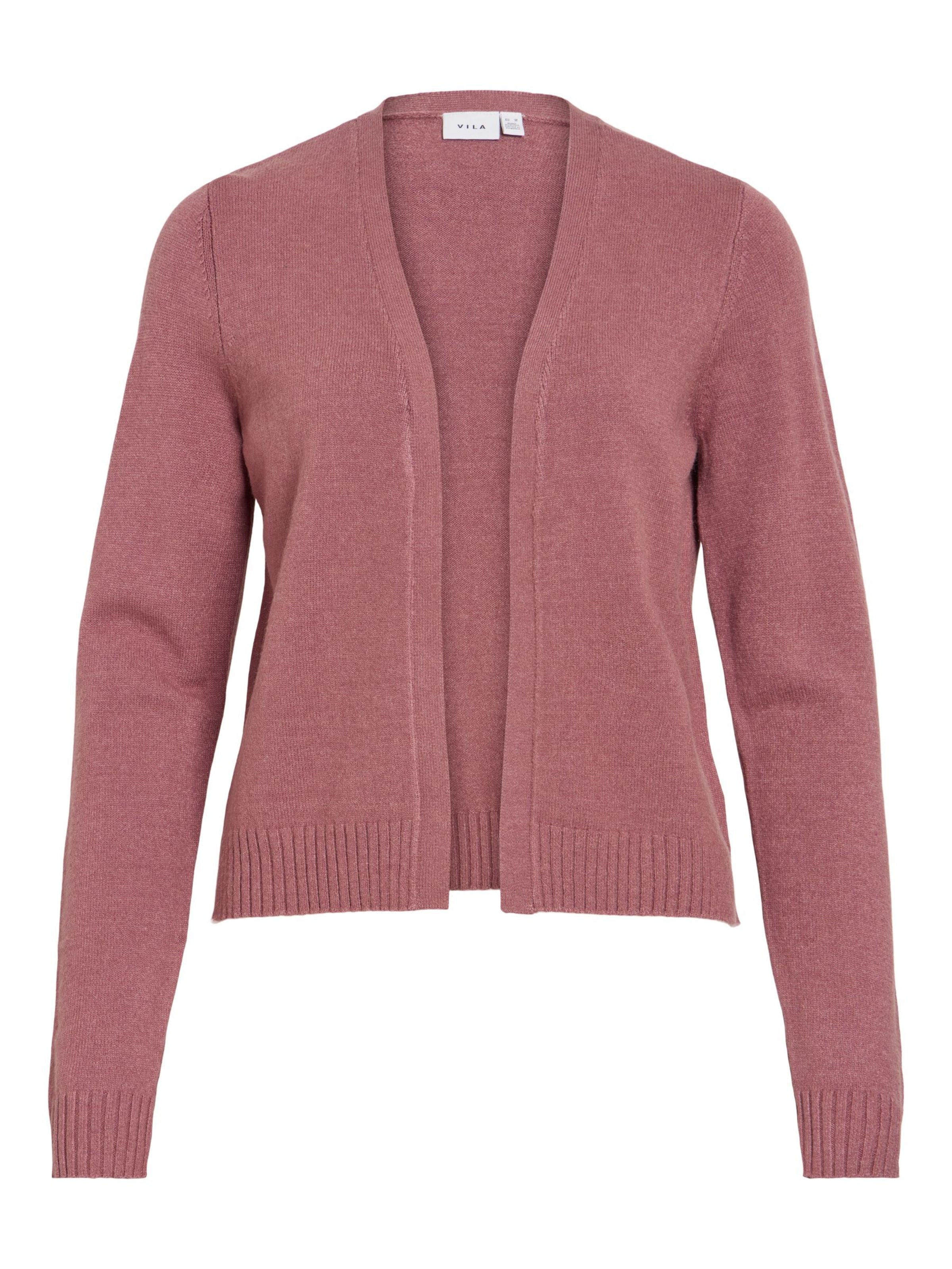 VILA Strickjacke 'VIRil' in altrosa, Produktansicht