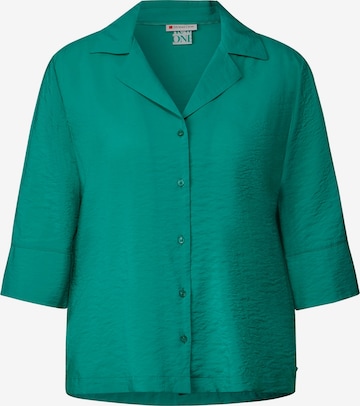 STREET ONE Blouse in Green: front