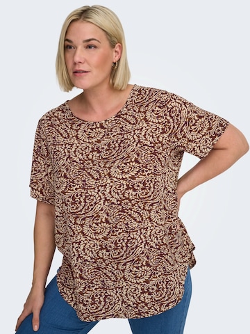 ONLY Carmakoma Блузка 'CARVICA' в Красный