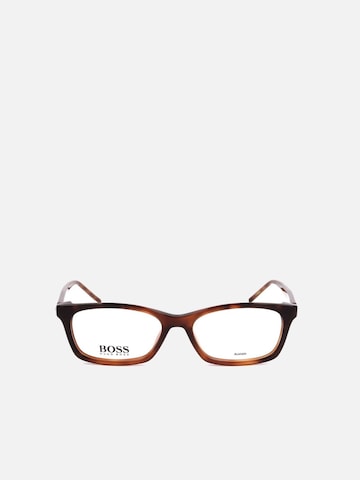 HUGO BOSS Zonnebril 'Hugo Boss BOSS 1157 havana 52/16/145 Eyewear Frame' in Bruin: voorkant