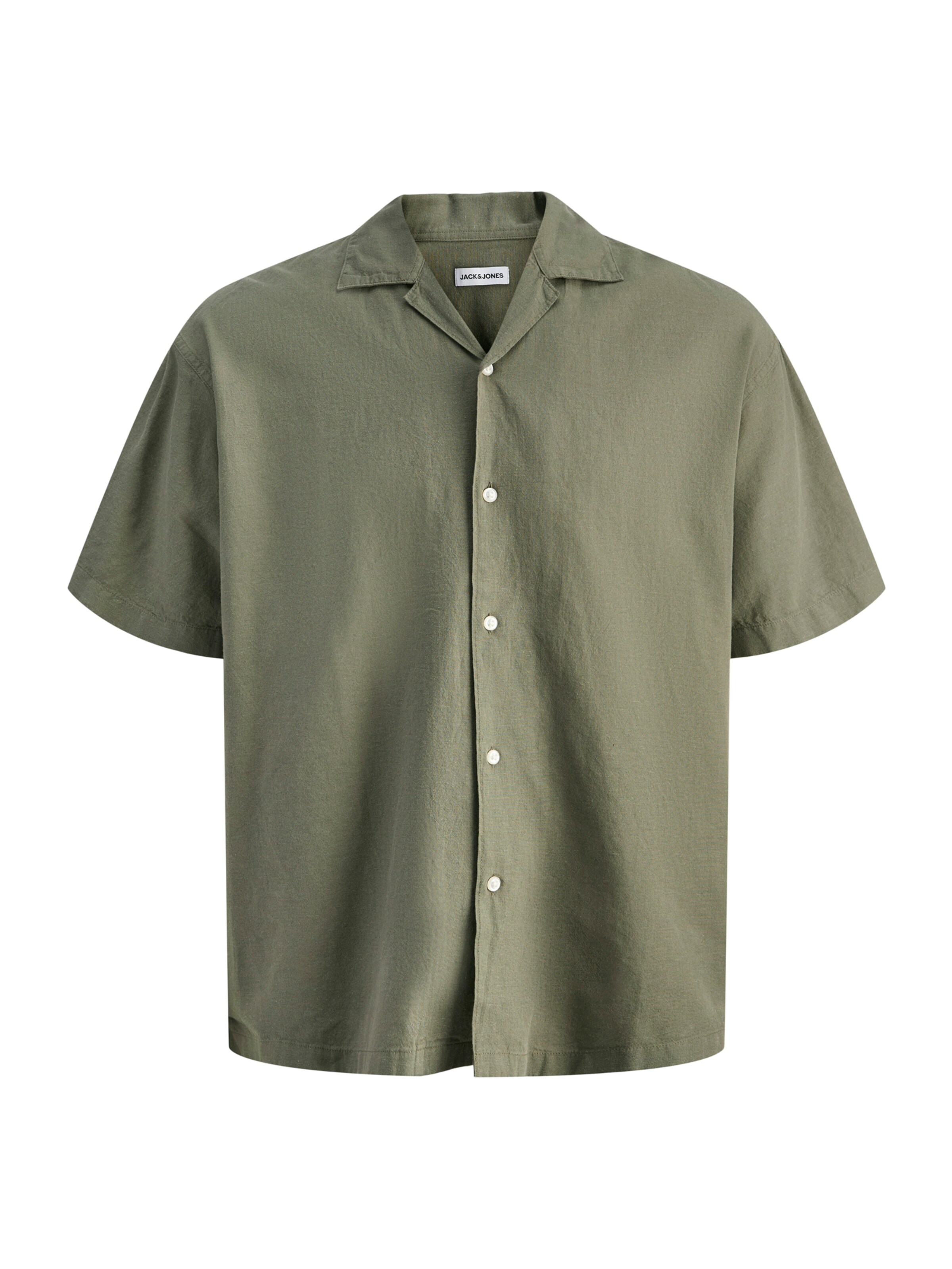 Jack & Jones Plus Srajca 'JJEBREEZE' | zelena barva: sprednja stran