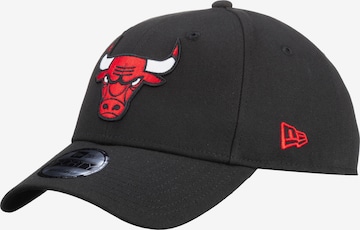 NEW ERA Cap '9Forty Chicago Bulls' in Schwarz: predná strana