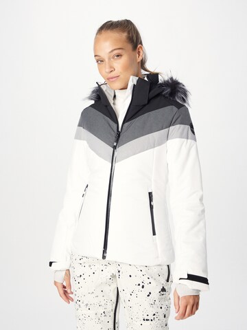 ICEPEAK Athletic Jacket 'Electra' in White: front