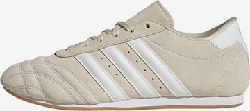 Baskets basses 'Taekwondo' ADIDAS ORIGINALS en beige : devant