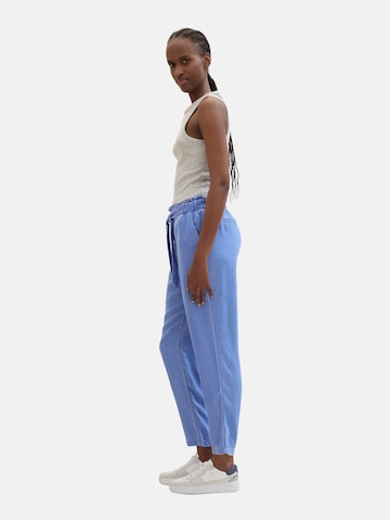 TOM TAILOR DENIM Loose fit Pants in Blue