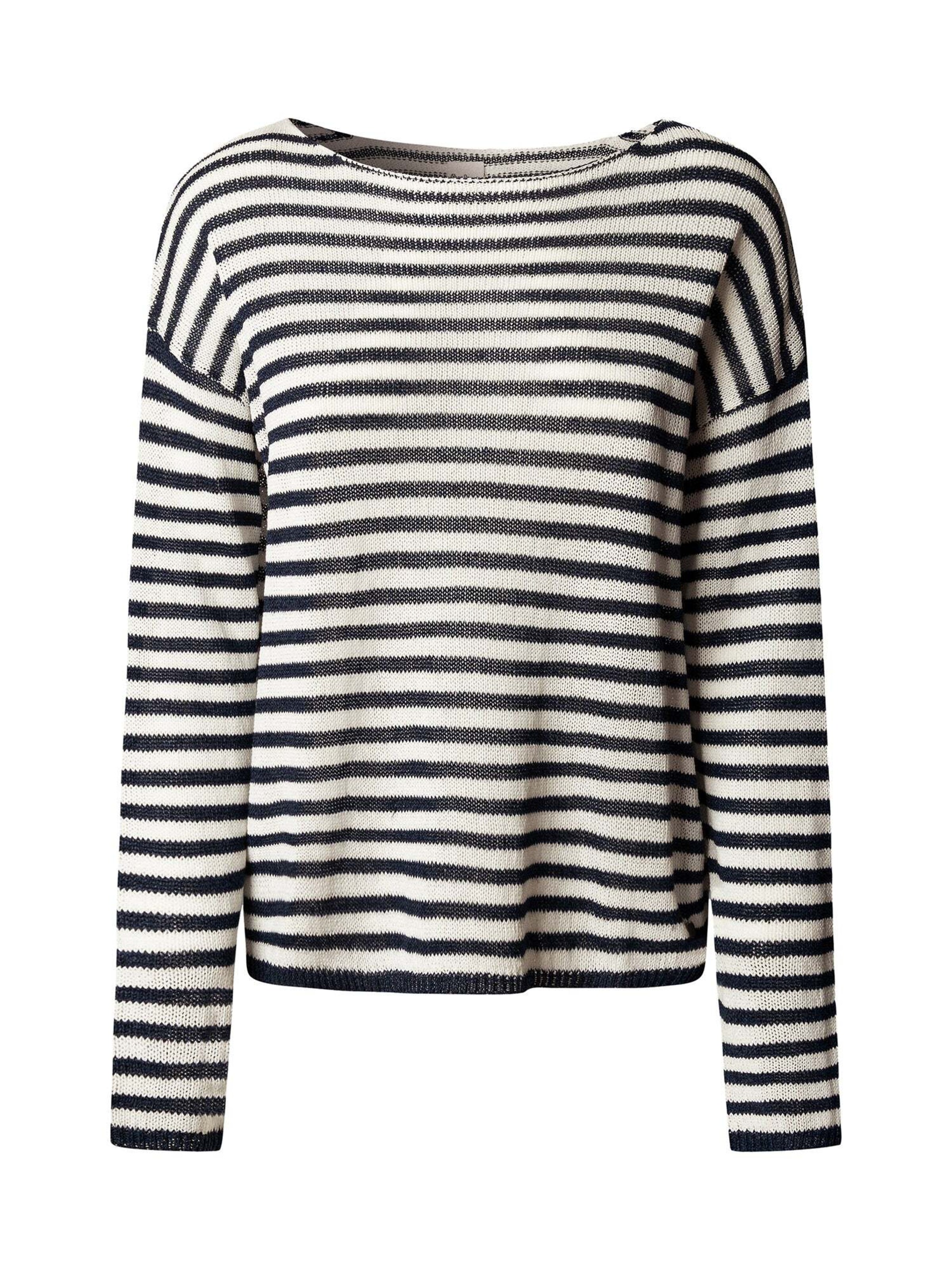 Pullover 'Kalula' Pepe Jeans di colore blu scuro / bianco, Visualizzazione prodotti