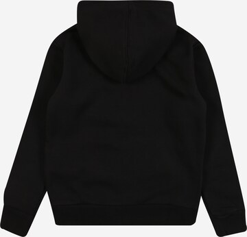 CONVERSE - Ajuste regular Sudadera con cremallera en negro