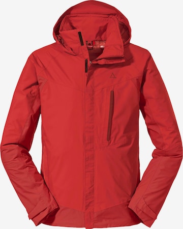 Veste outdoor 'Vancouver3' Schöffel en rouge : devant