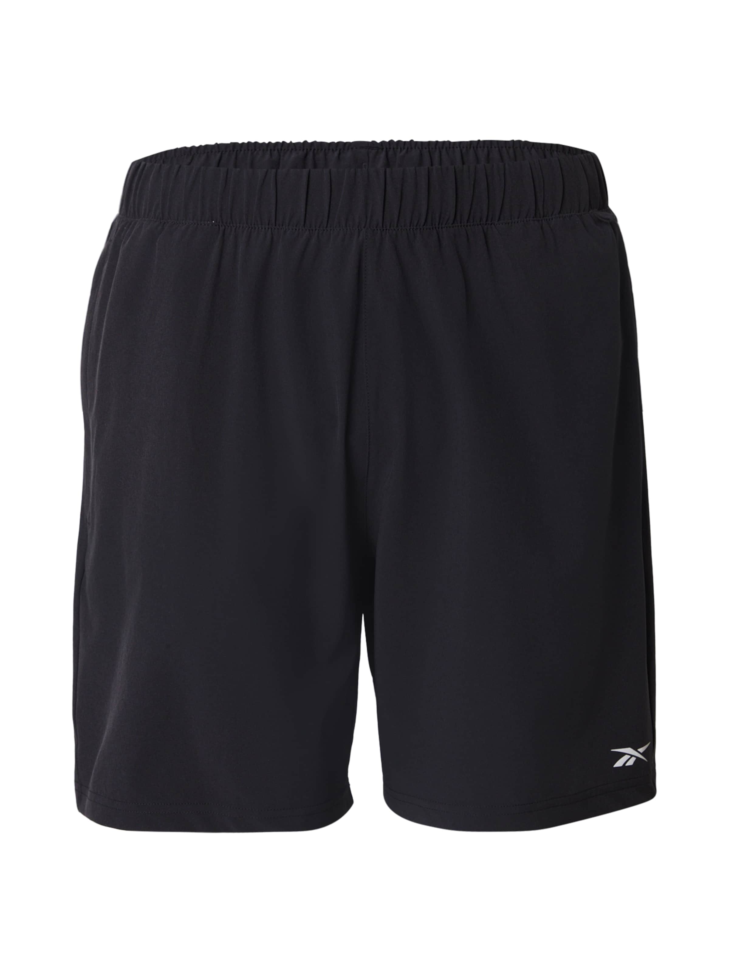 Reebok - Loosefit Calças de desporto 'EDISON' em preto: frente