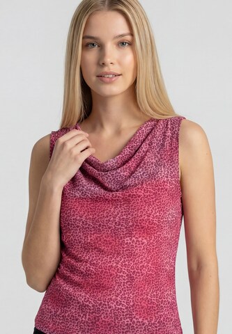 MYMO - Top en rosa: frente