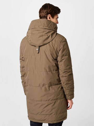 Alife and Kickin - Parka de inverno 'BlakeAK' em verde