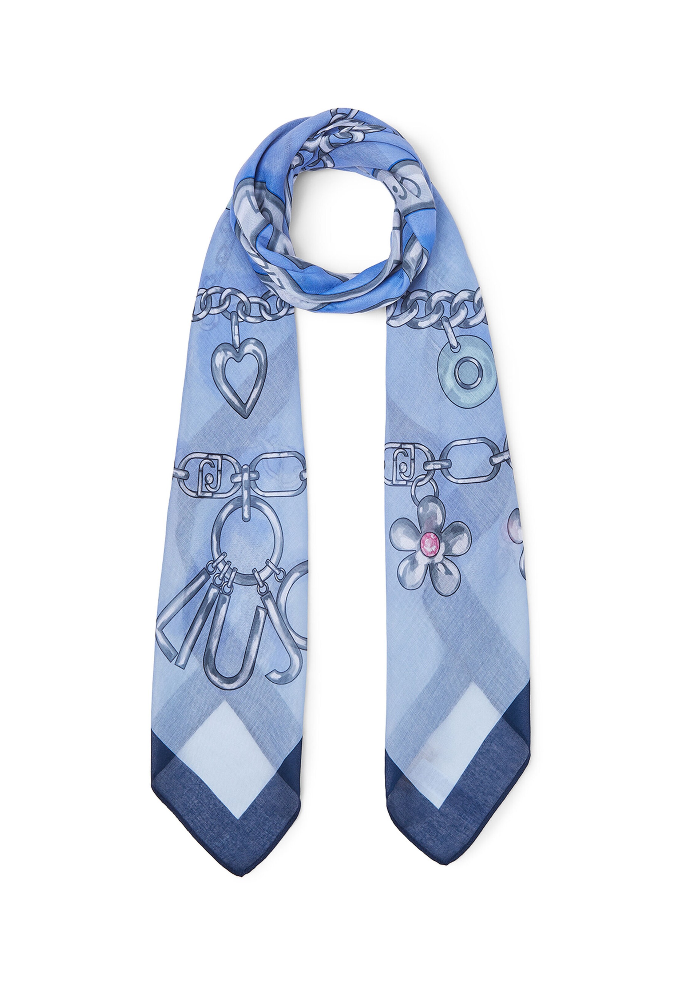 Foulard di Liu Jo in blu: frontale