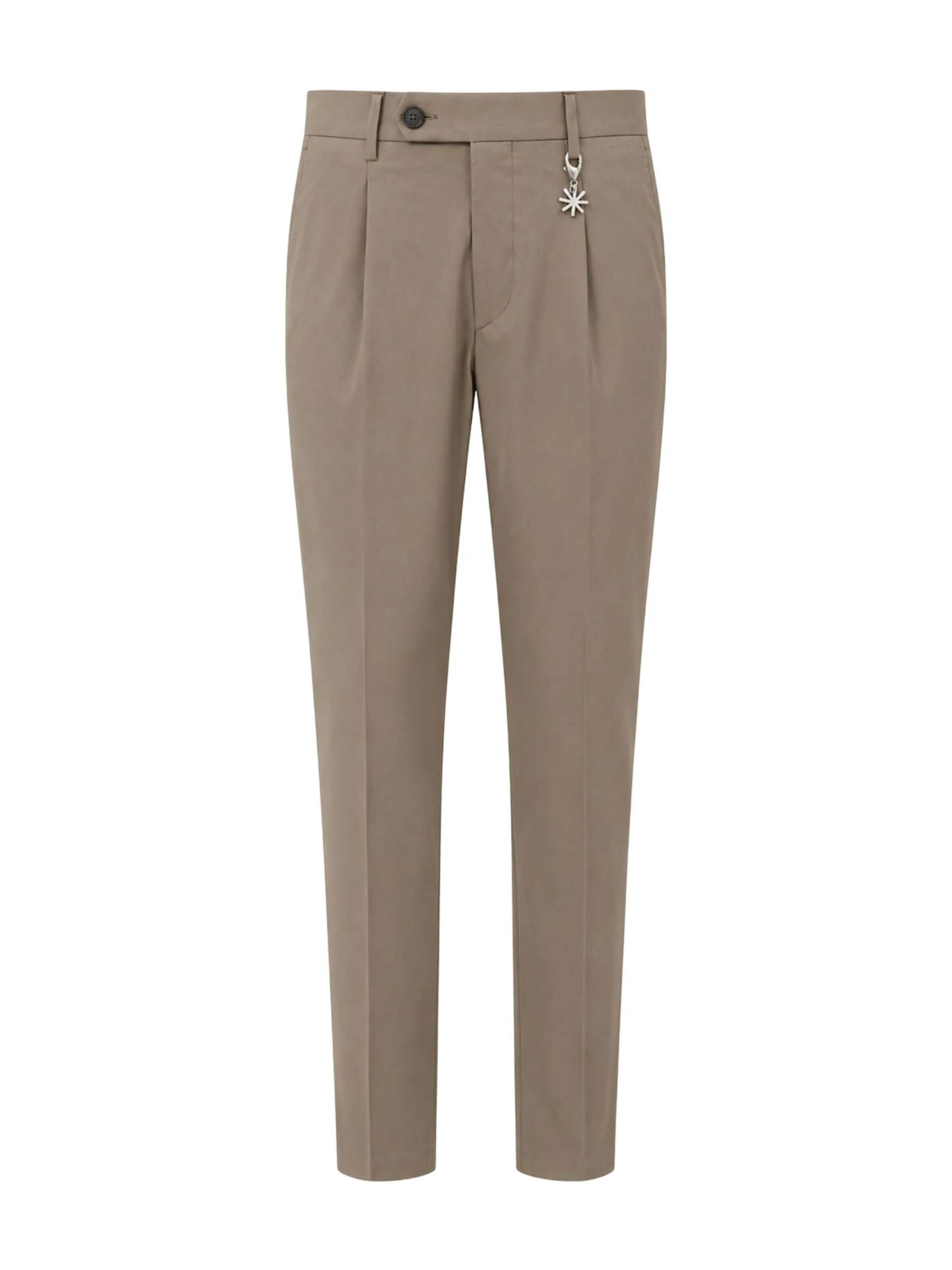 Manuel Ritz - Slimfit Pantalón en beige: frente