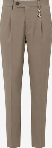 Coupe slim Pantalon Manuel Ritz en beige : devant