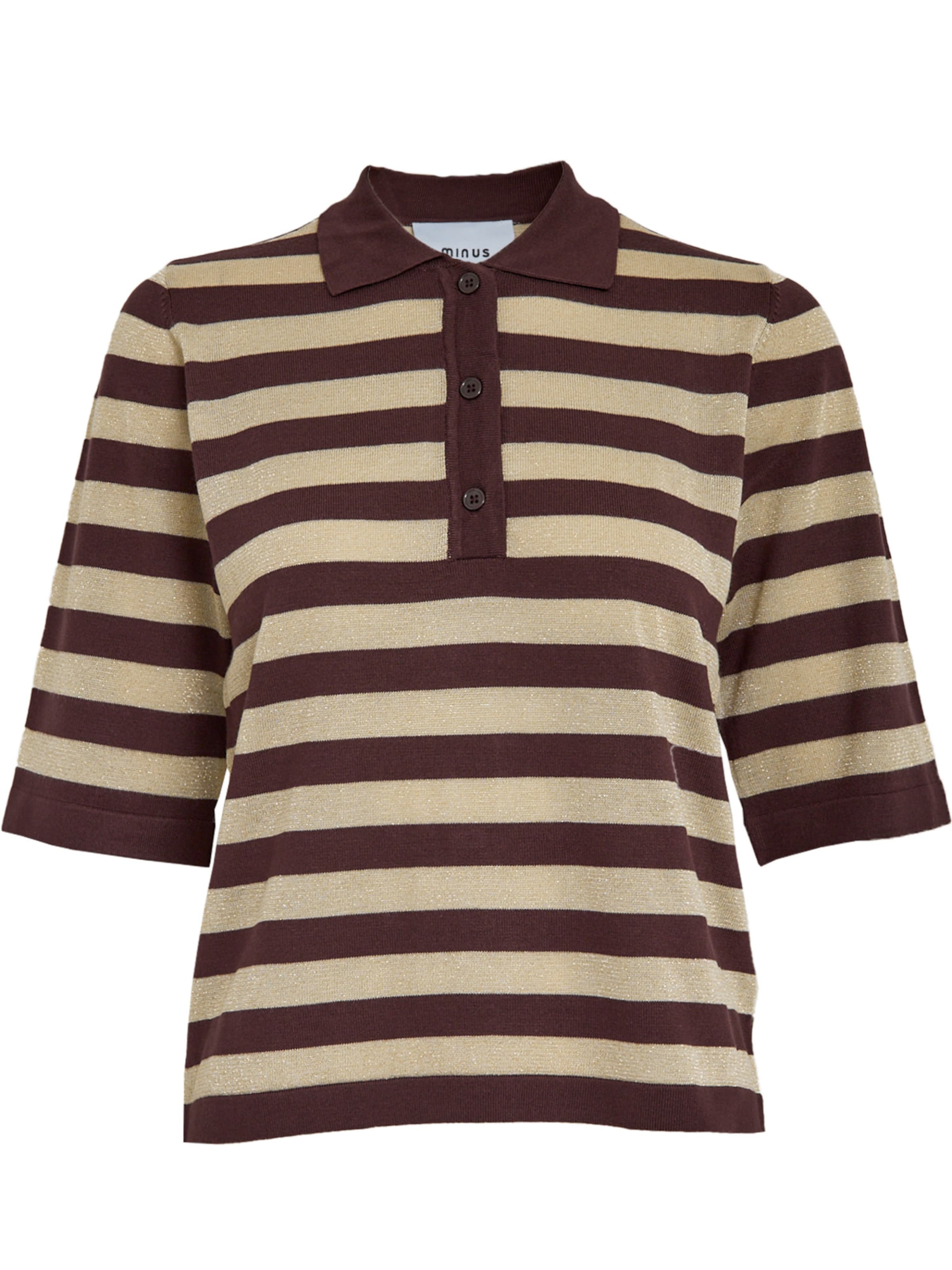 minus Sweter 'Alice' w kolorze brązowy: przód