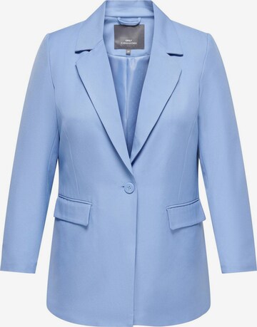 Blazer ONLY Carmakoma en bleu : devant