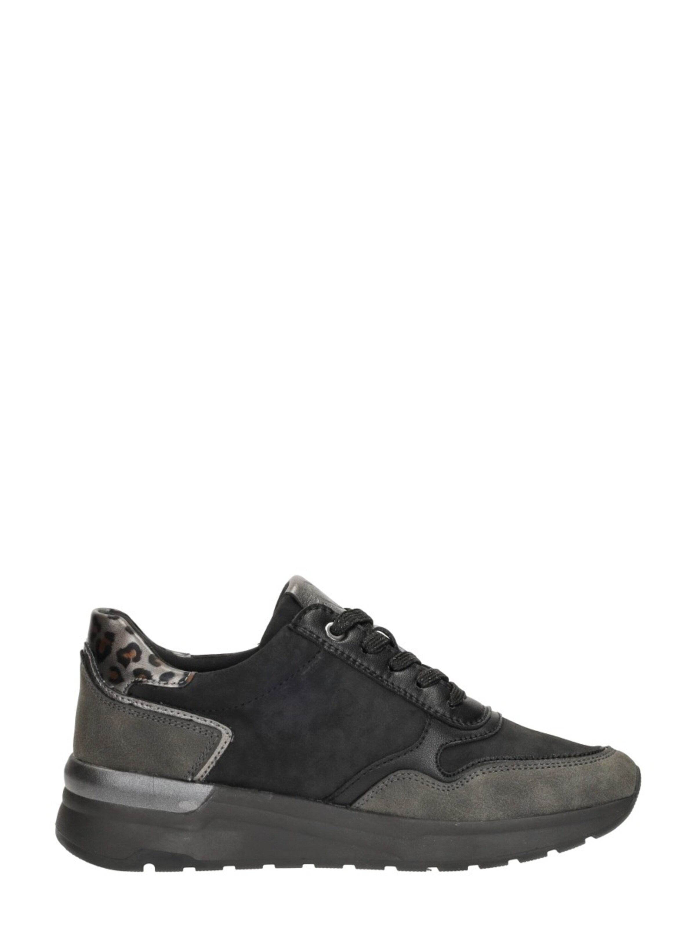 MARCO TOZZI Sneakers laag 'Sneakers Laag' in Zwart