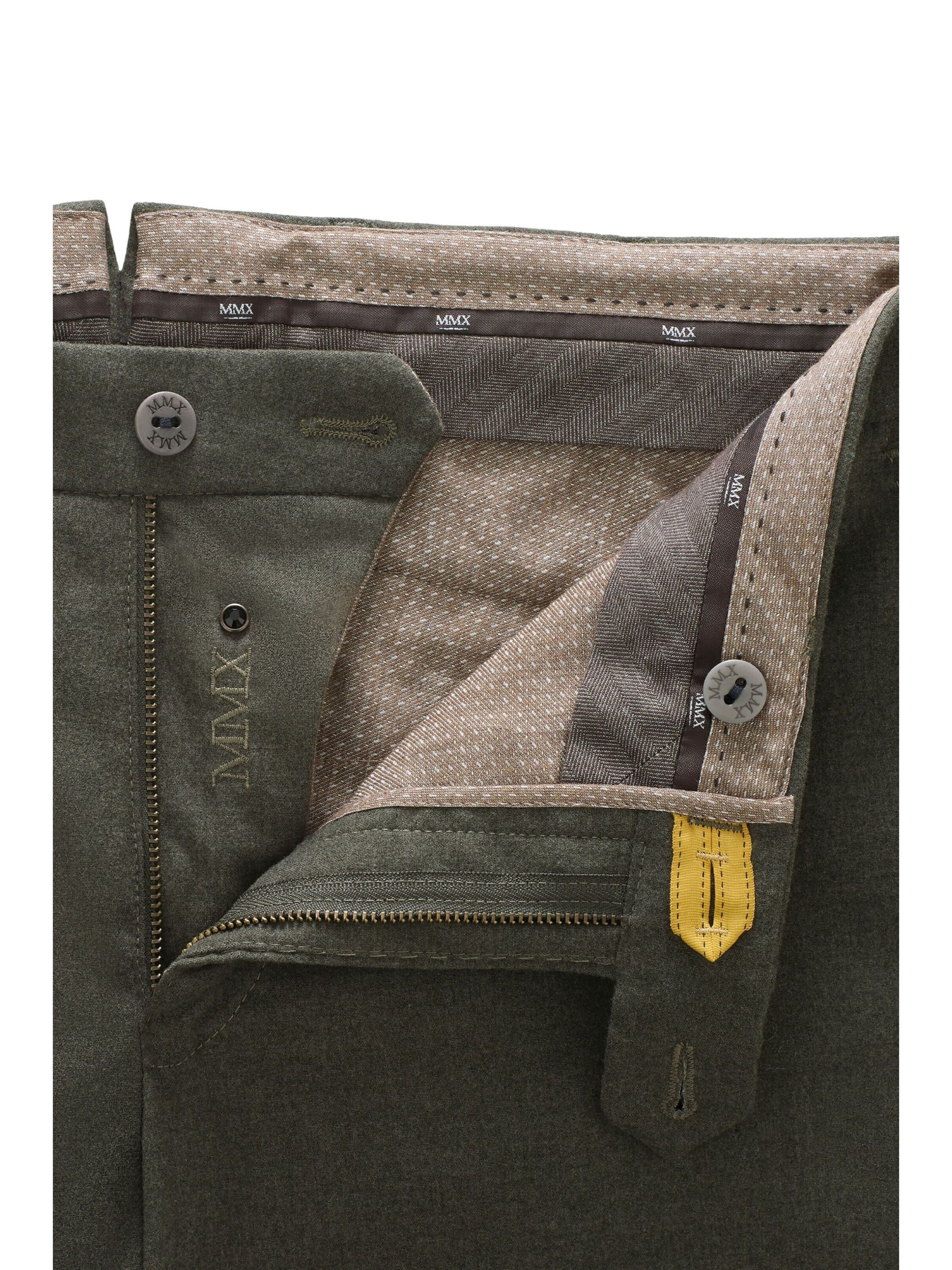 MMX Germany Regular Chino 'Gallus' in Groen