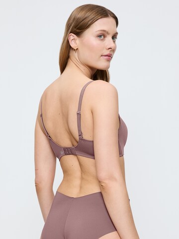 TRIUMPH T-Shirt Soft-BH ' Flex Smart ' in Lila