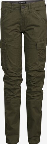 Coupe slim Pantalon 'Libby' Petrol Industries en vert : devant